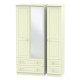 Cottage 3 Door 4 Drawer Mirrored Wardrobe